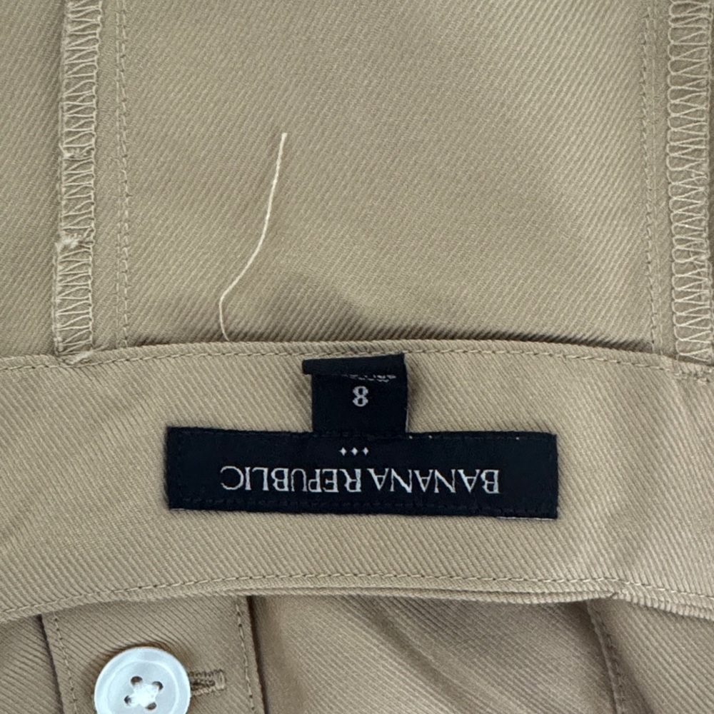 Banana Republic Tan Button-Down Blouse - Picture 3 of 3